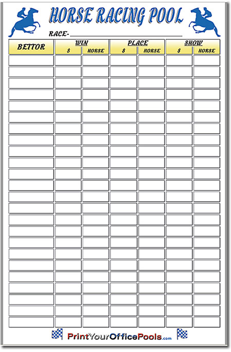 Horse racing Odds Pool